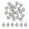 20Pcs 201 Stainless Steel Rhinestone Charms STAS-YW0002-02A-1