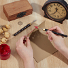 2Pcs 2 Styles Stainless Steel Leather Edge Oil Pen TOOL-NB0002-29B-3