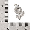 Non-Tarnish 304 Stainless Steel Pendants STAS-N103-60P-3