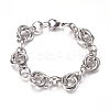 Tarnish Resistant 304 Stainless Steel Chain Bracelets LS-BJEW-L661-04P-1