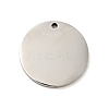 Non-Tarnish 201 Stainless Steel Pendants STAS-J041-04C-3