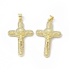 Rack Plating Eco-friendly Brass Pendants KK-B065-09G-2