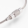 Tarnish Resistant 304 Stainless Steel Bracelet Making LS-BJEW-F167-04P-A-3