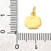925 Sterling Silver White and Pink Enamel Smiling Face Cloud Charms STER-D303-03G-3