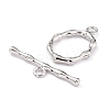Rack Plating Brass Toggle Clasps KK-B036-07P-3