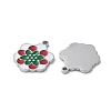 304 Stainless Steel Pendants STAS-C083-12P-02-2