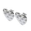 Tarnish Resistant 201 Stainless Steel Stud Earrings EJEW-K270-23P-1