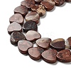 Natural Red Jasper Beads Strands G-L420-25-10mm-13-4