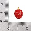 Brass Enamel Charms KK-I352-09G-02-3