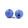Wood European Beads WOOD-M014-01O-2
