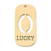 304 Stainless Steel Pendants STAS-D200-02A-G-1