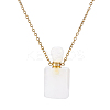 1Pc Natural Quartz Crystal Perfume Bottle Necklaces NJEW-PH0001-37B-02-1