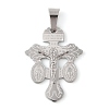 Non-Tarnish 304 Stainless Steel Pendants STAS-C103-02P-01-1