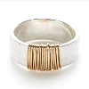 Zinc Alloy Wire Wrapped Finger Rings for Women FS-WG4DD4C-01-3