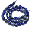 Natural Lapis Lazuli Beads Strands X-G-O186-B-17-2