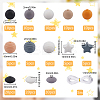 7Pcs 7 Colors Round with Nylon Thread Food Grade Eco-Friendly Silicone Beads DIY-SC0025-32-2
