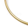 PVD Vacuum Plating 202 Stainless Steel Wire Choker Necklaces with Clasps NJEW-H011-10G-3