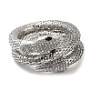 Alloy Popcorn Chain Bracelets LS-BJEW-Z018-01P-2