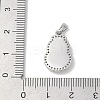 Brass with Shell and Cubic Zirconia Charms KK-Q030-07P-2