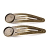 Iron Snap Hair Clip Findings RN-CBAB9AC-11AB-1
