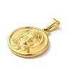 PVD Vacuum Plating 304 Stainless Steel Pendants STAS-B069-02G-2