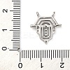Brass Micro Pave Cubic Zirconia Pendants KK-K339-10A-02-3