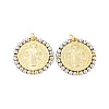 Rack Plating Brass Pendants KK-P269-16G-B-1