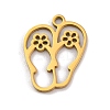 201 Stainless Steel Pendants LS-STAS-U016-03G-1