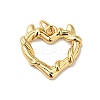 Rack Plating Brass Pendants KK-H431-17G-1