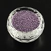 Color Plated DIY 3D Nail Art Decoration Mini Glass Beads MRMJ-R038-E07-1