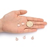Ion Plating(IP) 304 Stainless Steel Stamping Blank Tag Charms LS-STAS-I311-24RG-5