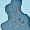 12Pcs 3 Styles Brass Charms KK-BC0014-55-4