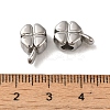 Non-Tarnish 304 Stainless Steel European Beads STAS-K285-21P-3