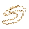 304 Stainless Steel Cross Pendant 3 Layer Necklaces for Women LS-NJEW-F343-02G-6