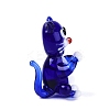 Handmade Lampwork Cat Figurine Display Decorations LAMP-N034-26B-3
