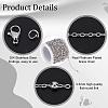 DIY Chain Bracelet Necklace Making Kits DIY-BBC0001-10-6