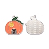 Autumn Theme Alloy Enamel Pendant X-ENAM-B047-02P-2