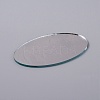Oval Glass Mirror GLAA-WH0031-33-3