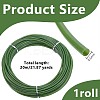 PVC Plastic Tubing Roll for Bundling Artificial Flower Stems DIY-WH0750-049-2