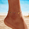 925 Sterling Silver Anklets AJEW-Z029-30G-3