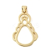 Brass Pendants KK-H267-087G-1