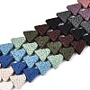 Natural Lava Rock Beads Strands G-N257-21A-01-4