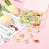 50Pcs Transparent Acrylic Pendants PALLOY-FS00043-03-9