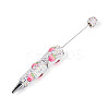 Resin & Polymer Clay Pave Rhinestone Ball-Point Pen AJEW-T013-04G-1