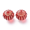 Plating Acrylic Beads X-OACR-P007-03B-1