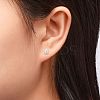 Anti-Tarnish Pearl Ball Stud Earrings X-EJEW-Q701-01A-7