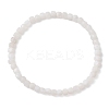 Natural Rainbow Moonstone Beaded Stretch Bracelets for Women BJEW-JB13335-04-2