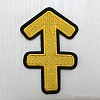 Computerized Embroidery Cloth Iron on/Sew on Patches DIY-O004-09-1-1