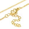 Brass & Plastic Imitation Pearl Buttefly Pendant Necklaces NJEW-F326-05G-3