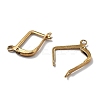 Ion Plating(IP) 304 Stainless Steel Hoop Earring Findings STAS-E194-26G-01-2